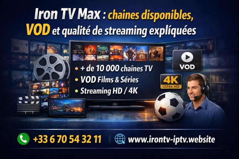 iron tv max